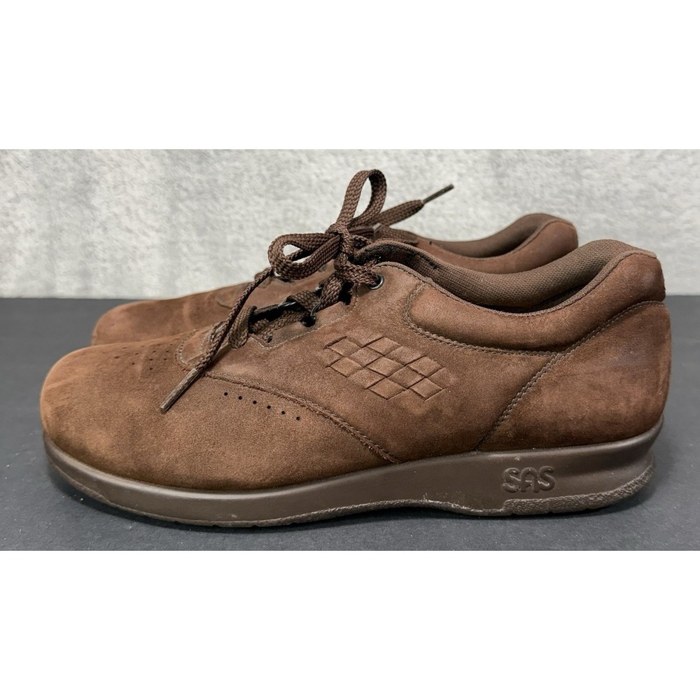SAS FREE TIME Womens Size 7.5 M Brown Soft Suede Casual‎ Comfort Shoes